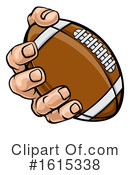 Football Clipart #1615338 by AtStockIllustration