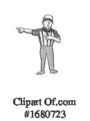 Football Clipart #1680723 by patrimonio