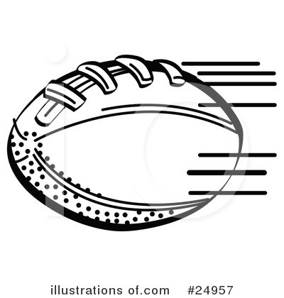 Royalty-Free (RF) Football Clipart Illustration by Andy Nortnik - Stock Sample #24957