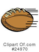 Football Clipart #24970 by Andy Nortnik