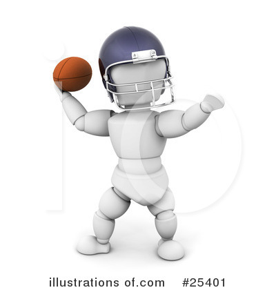 American Football Clipart #25401 by KJ Pargeter