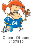 Football Clipart #437810 by toonaday