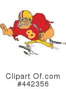 Football Clipart #442356 by toonaday