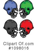 Football Helmet Clipart #1098016 by Chromaco