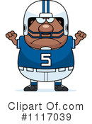 Football Player Clipart #1117039 by Cory Thoman