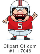 Football Player Clipart #1117046 by Cory Thoman