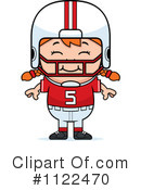 Football Player Clipart #1122470 by Cory Thoman