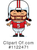 Football Player Clipart #1122471 by Cory Thoman