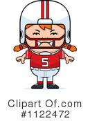 Football Player Clipart #1122472 by Cory Thoman