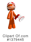 Football Player Clipart #1379445 by Leo Blanchette