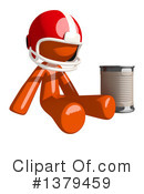 Football Player Clipart #1379459 by Leo Blanchette