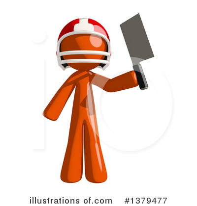 Football Player Clipart #1379477 by Leo Blanchette