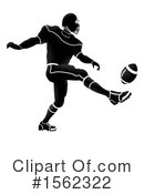 Football Player Clipart #1562322 by AtStockIllustration