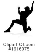 Football Player Clipart #1616075 by AtStockIllustration
