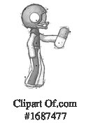Football Player Clipart #1687477 by Leo Blanchette