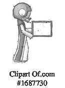 Football Player Clipart #1687730 by Leo Blanchette