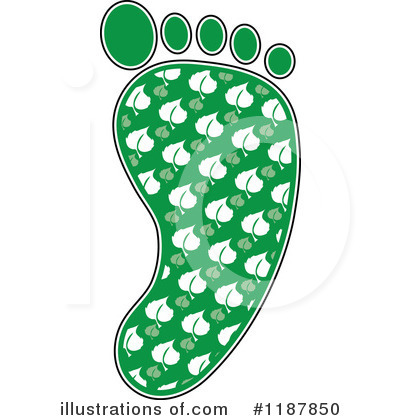 Foot Clipart #1187850 by Maria Bell