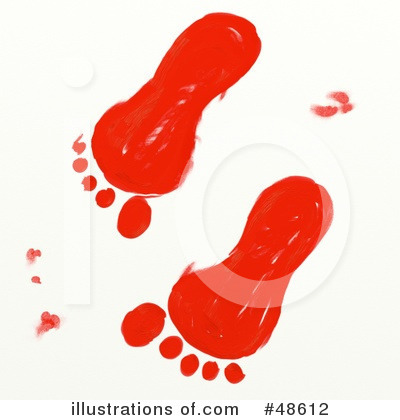 Foot Prints Clipart #48612 by Prawny