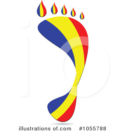 Romanian Flag Clipart #1055788 by Andrei Marincas