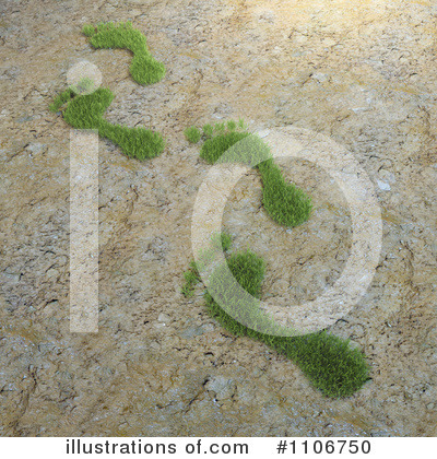 Footprints Clipart #1106750 by Mopic