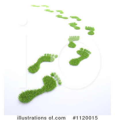 Foot Prints Clipart #1120015 by Mopic
