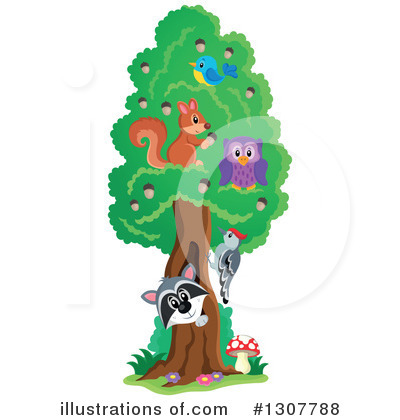 Tree Clipart #1307788 by visekart