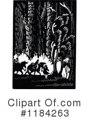 Forest Clipart #1184263 by Prawny Vintage