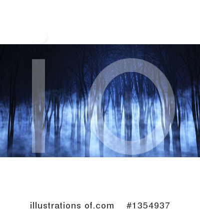 Royalty-Free (RF) Forest Clipart Illustration by KJ Pargeter - Stock Sample #1354937