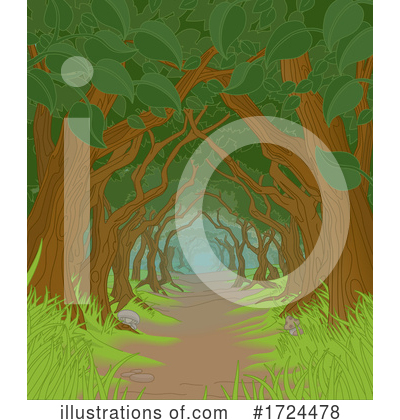 Royalty-Free (RF) Forest Clipart Illustration by AtStockIllustration - Stock Sample #1724478