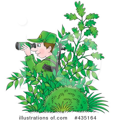 Royalty-Free (RF) Forest Ranger Clipart Illustration by Alex Bannykh - Stock Sample #435164