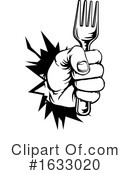 Fork Clipart #1633020 by AtStockIllustration