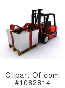 Forklift Clipart #1082814 by KJ Pargeter