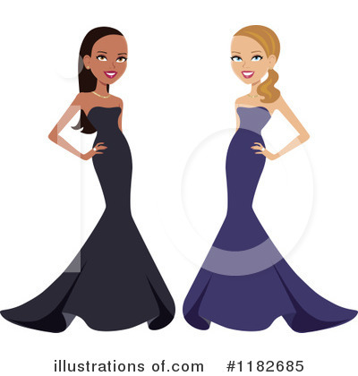 Royalty-Free (RF) Formal Clipart Illustration by Monica - Stock Sample #1182685