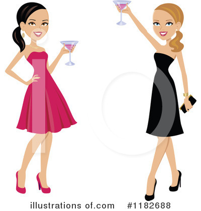Royalty-Free (RF) Formal Clipart Illustration by Monica - Stock Sample #1182688
