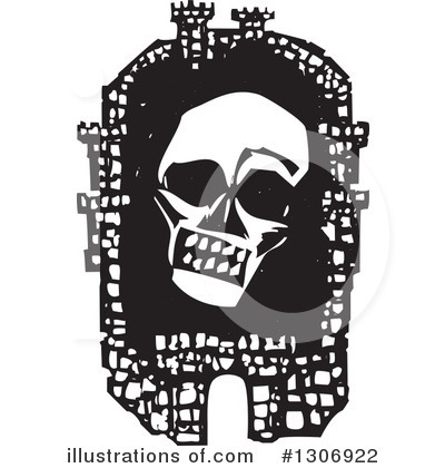 Skull Clipart #1306922 by xunantunich