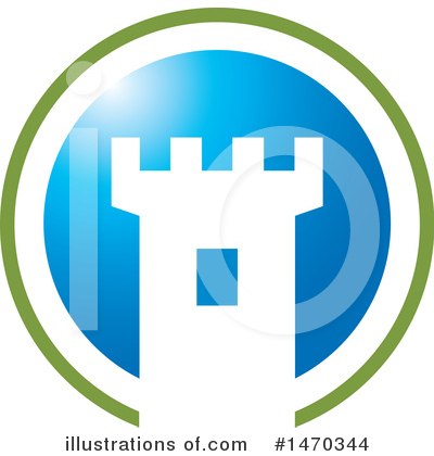 Royalty-Free (RF) Fortress Clipart Illustration by Lal Perera - Stock Sample #1470344