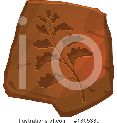 Royalty-Free (RF) Fossil Clipart Illustration by Vector Tradition SM - Stock Sample #1805389