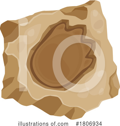 Royalty-Free (RF) Fossil Clipart Illustration by Vector Tradition SM - Stock Sample #1806934