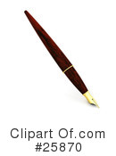 Fountain Pen Clipart #25870 by KJ Pargeter