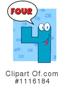 Four Clipart #1116184 by Hit Toon