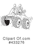 Four Wheeling Clipart #433276 by toonaday