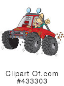 Four Wheeling Clipart #433303 by toonaday