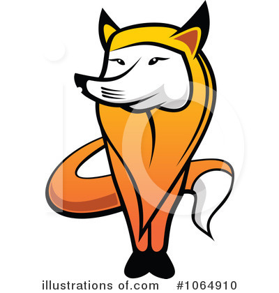 Royalty-Free (RF) Fox Clipart Illustration by Vector Tradition SM - Stock Sample #1064910