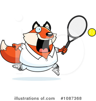 Tennis Clipart #1087368 by Cory Thoman