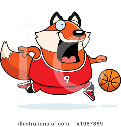 Basketball Clipart #1087369 by Cory Thoman