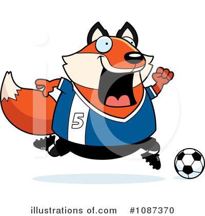 Soccer Clipart #1087370 by Cory Thoman