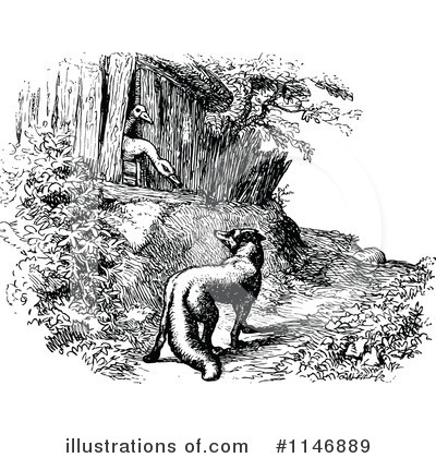 Royalty-Free (RF) Fox Clipart Illustration by Prawny Vintage - Stock Sample #1146889