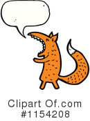 Fox Clipart #1154208 by lineartestpilot