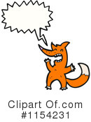 Fox Clipart #1154231 by lineartestpilot