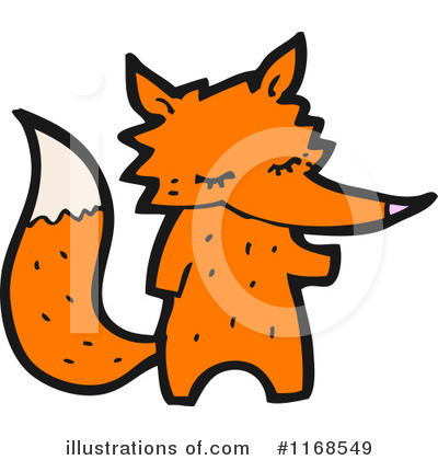 Royalty-Free (RF) Fox Clipart Illustration by lineartestpilot - Stock Sample #1168549